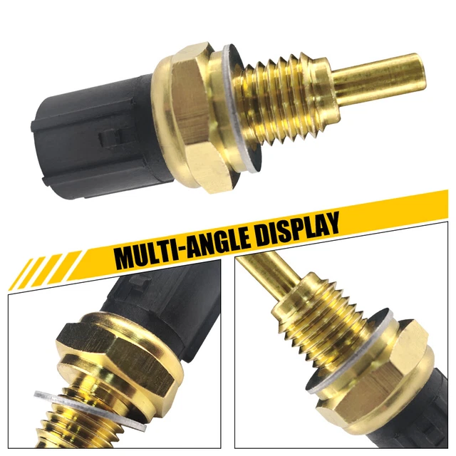 WATER COOLANT SENSOR Temperature TW ECT Temp CEL6 For Honda Civic Acura