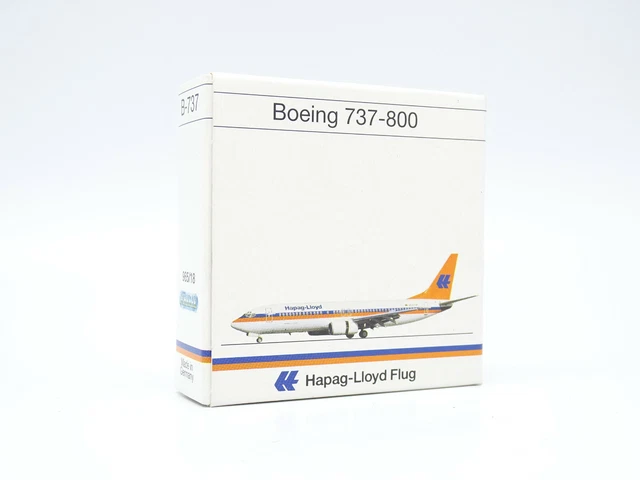 Avion Miniature Schabak Boeing 747-400 - Échelle 1/500 - Occasion Bon état Boîte