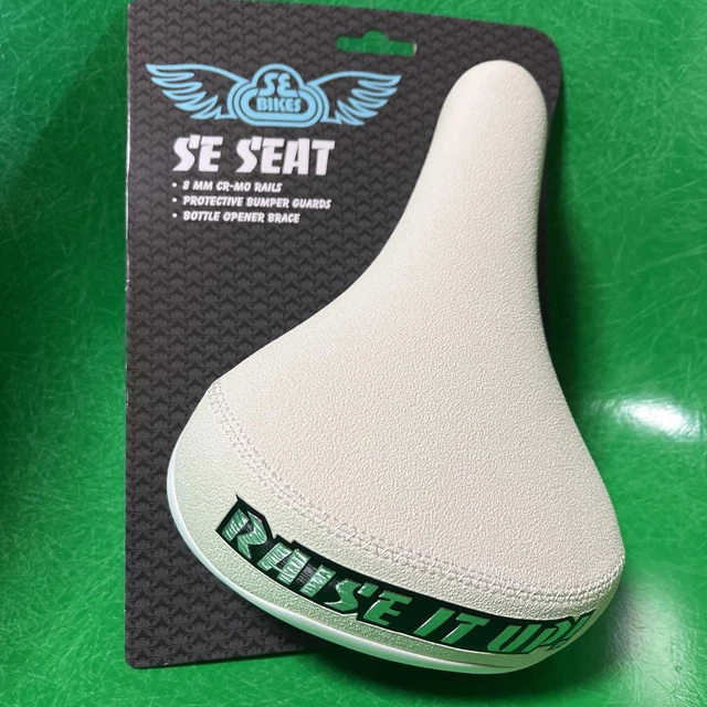 Se Bikes Bmx Seat White Raise It Up Railsaddle