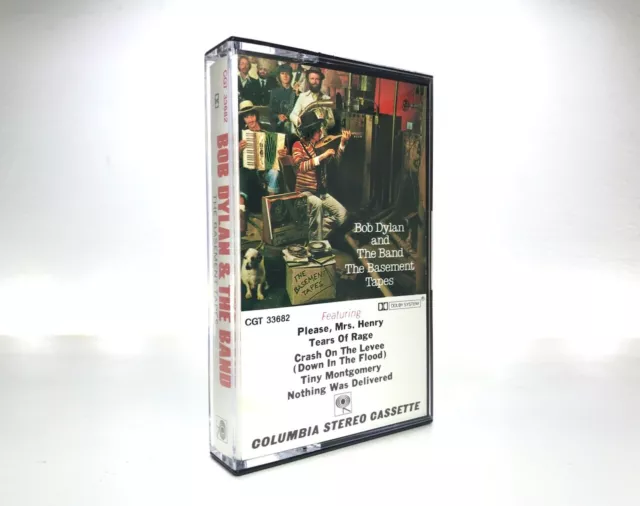 Bob Dylan & The Band THE BASEMENT TAPES Cassette CGT33682 **NEAR MINT** 1975