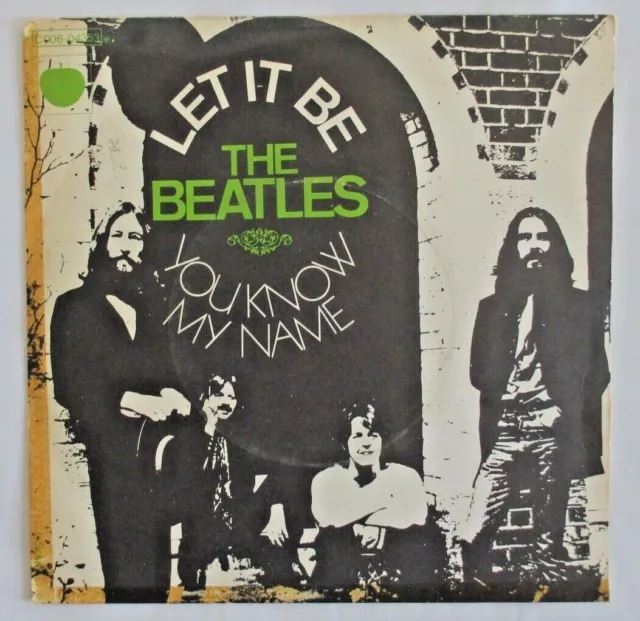 The Beatles - France 7" (Sp) "Let It Be"