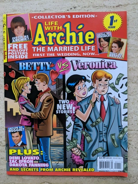 LIFE WITH ARCHIE The Married Life #1 Collector's Edition 2010. FREE UK ...