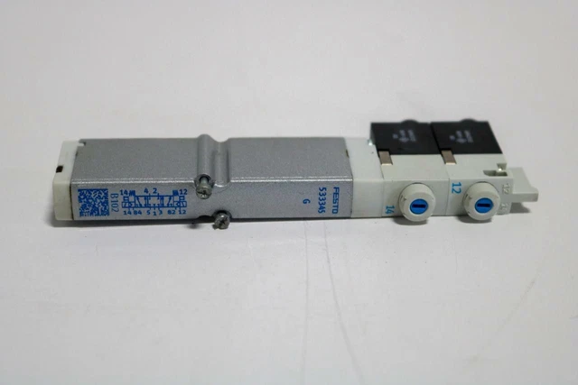 Festo 533345 Solenoid Valve 5/3 Closed