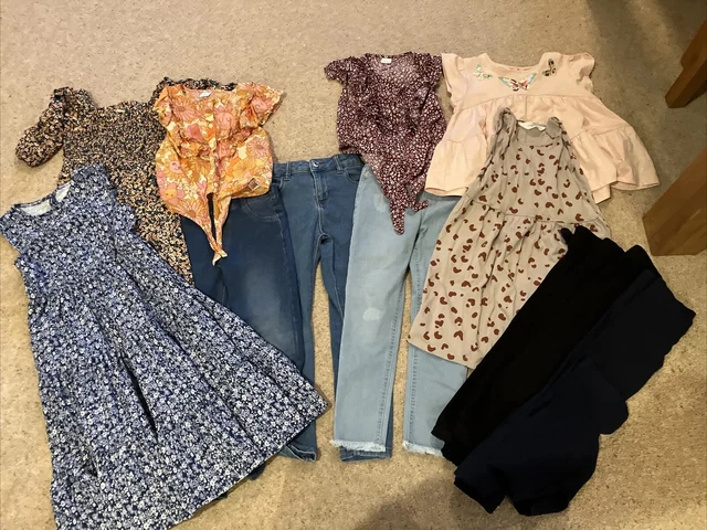 Girls clothes bundle 6-7 years old 14 items (next, river island, m&s, monsoon)