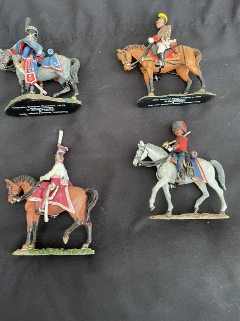 Petits soldats américains Del Prado en plomb peint