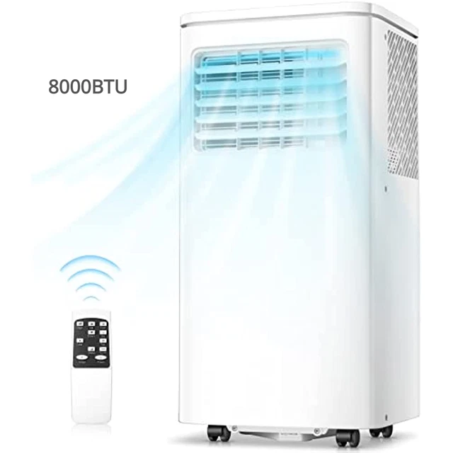 8,000 BTU PORTABLE Air Conditioners, Portable AC Dehumidifier/Sleep