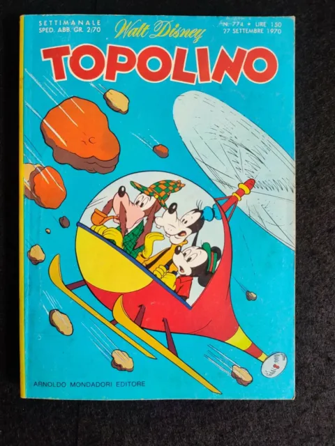 TOPOLINO LIBRETTO Nr. 774 Ed. Mondadori 1970 ***