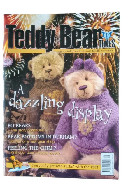 Teddy Bear Times/Issue 70/November 1999 (Rare) All Things Teddy Bear Magazine..