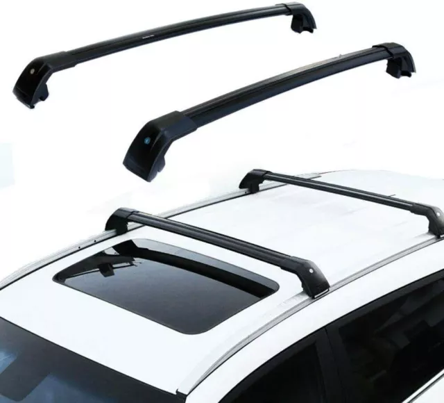 2Pcs Roof Rail Racks Cross Bars Crossbars Fits for Cadillac Escalade 2021-2023