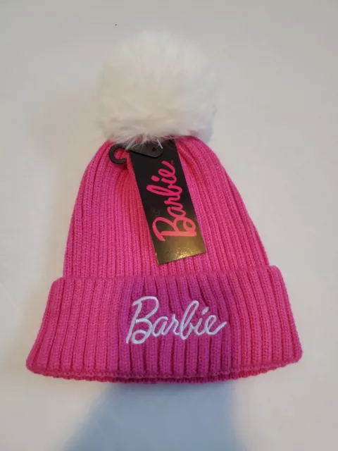 Berkshire Barbie Pink Beanie Brand New With Tags Cold Weather Accessory