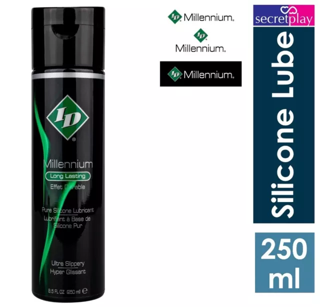 ID Millennium Lube 250 ml | Silicone Based Lubricant | Long Lasting Slippery