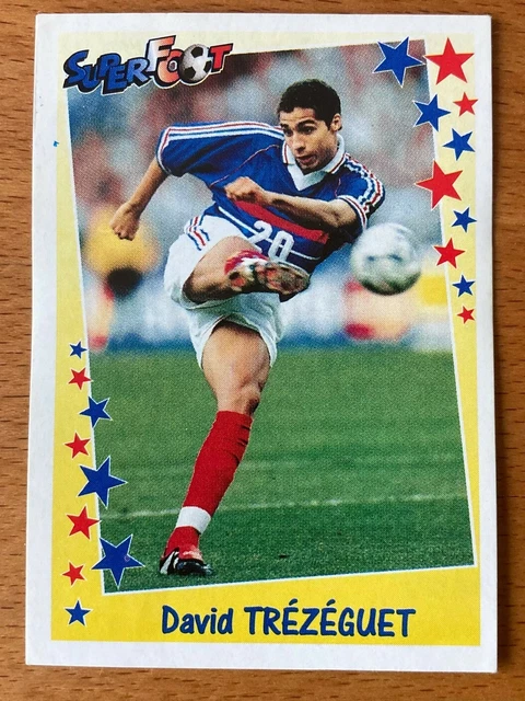 CARTE FOOTBALL PANINI EQUIPE DE FRANCE 2002 DAVID TREZEGUET