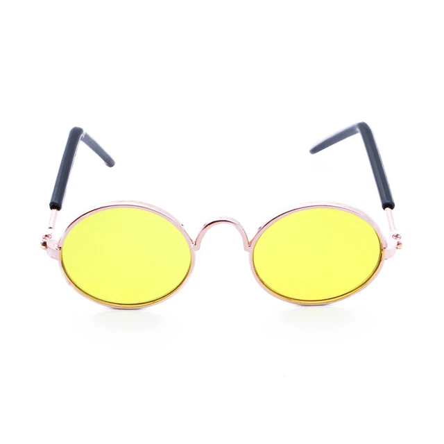 Moda Gafas Pequeñas Mascotas Perros Gatos Gafas de sol Gafas Mascotas Gafas Geniales