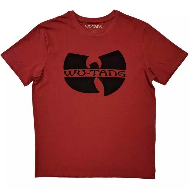 Wu-Tang Clan T-Shirt Logo Rap Official Red New