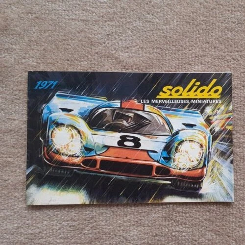 CATALOGUE ANCIEN SOLIDO- Tekno Les Miniatures Au 1/43Eme Annee 1971 EUR