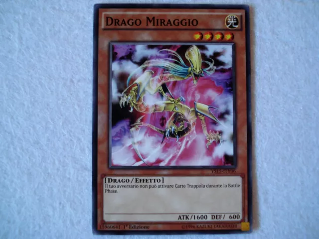 Carte YU GI OH - Drago Miraggio - ITALIANO