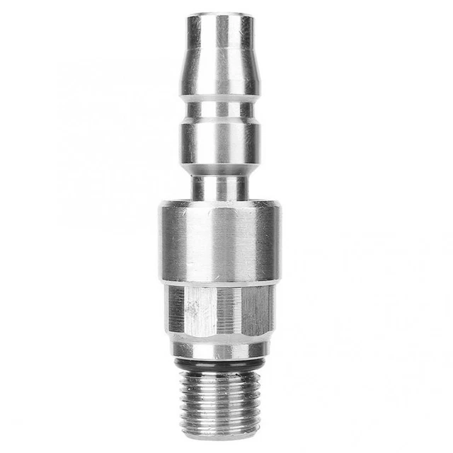 Connettore rapido materiale ferro nichelato taglia 67 mm colore argento