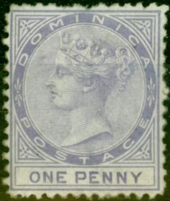 Dominica 1874 1d Lilac SG1 Fine Mounted Mint