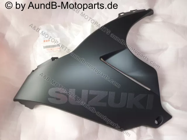 GSXR 600 L1-L2 Bugverkleidung schwarz NEU/Side Fairing under NEW original Suzuki