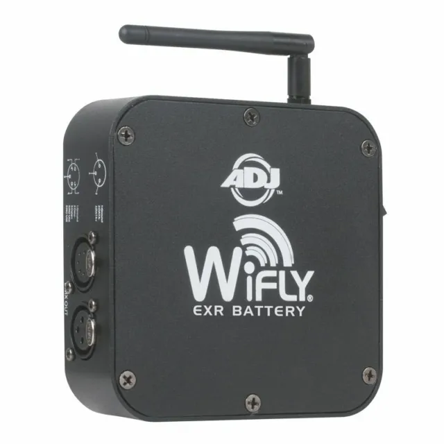 ADJ WiFLY EXR Battery powered wireless DMX transceiver
