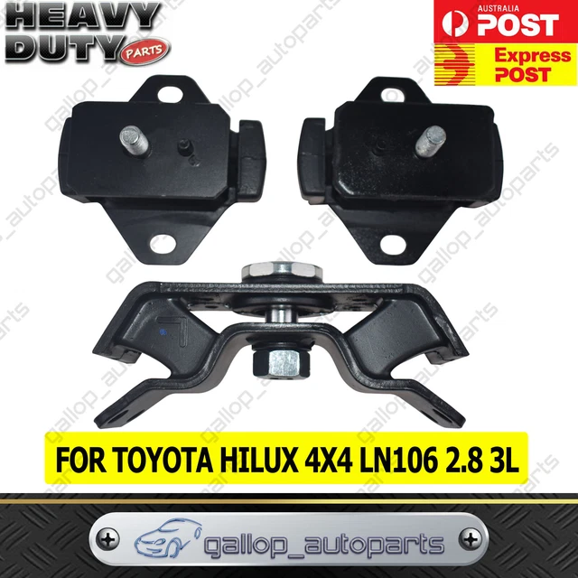 thumbnail image 2 of Cozza Rear Engine Gearbox Mount For Toyota LN106 Hilux – 2.8L Diesel 1988-1999 2 of 5