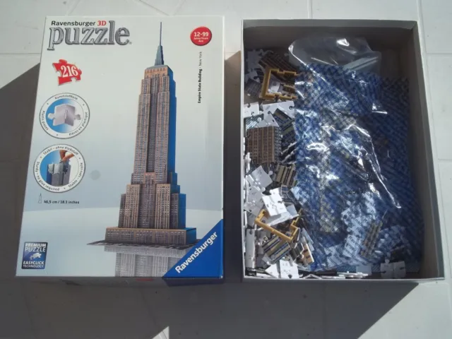 Gioco Da Tavolo 'Puzzle 3D Empire State Building' Ravensburger Completo