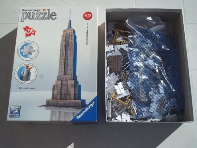 Gioco Da Tavolo 'Puzzle 3D Empire State Building' Ravensburger Completo