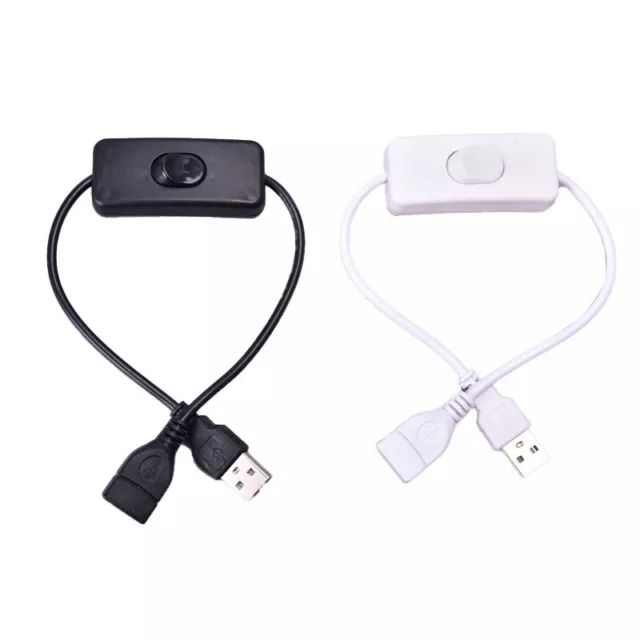 Câble USB mâle à femelle avec interrupteur ON/OFF Câble de rallonge