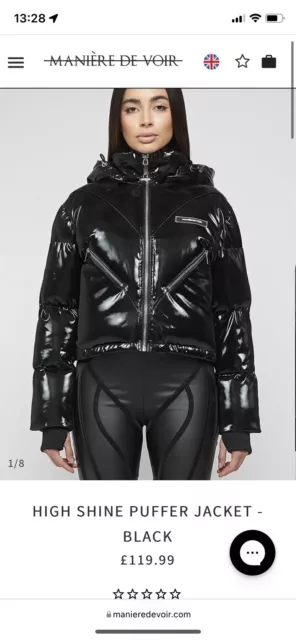 Maniere de voir deals jacket shiny