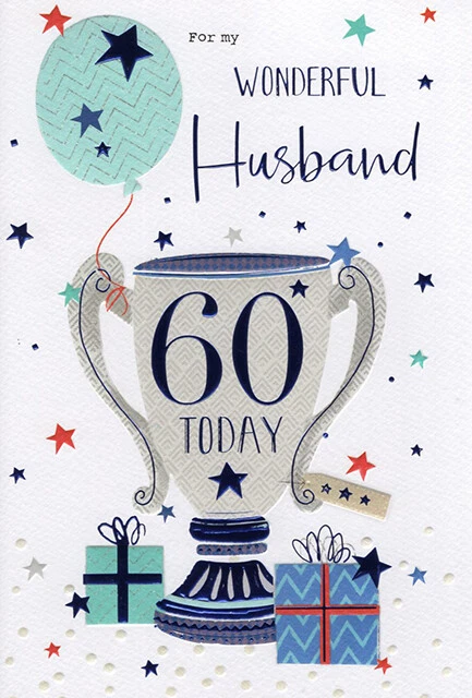 Happy 60th birthday hot sale wishes for husband