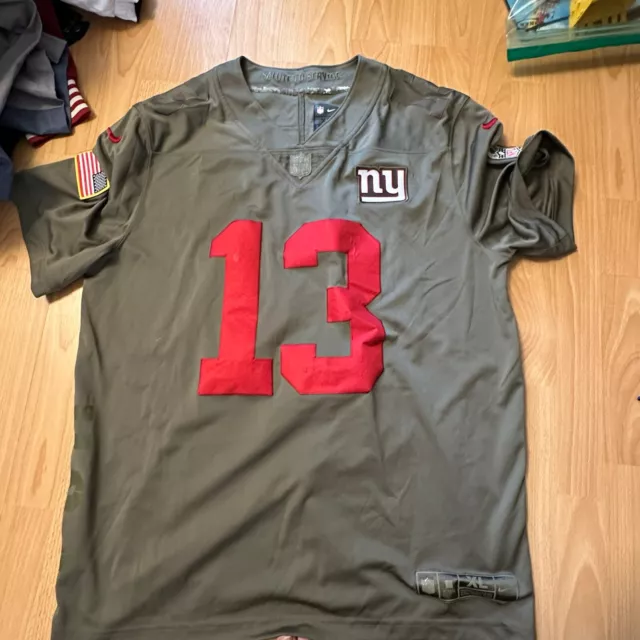 Official BNWT Stitched Mens M Nike Odell Beckham Jr New York Giants NFL Jersey