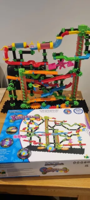 Techno Gears Marble Mania Xcelerator Set Marble Run Science Learning (8+ Years)