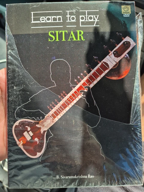 Scitar Instrument LEARN TO PLAY Sitar Dvd Instructional Technique Training Indian ...