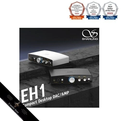 SHANLING EH1 COMPACT Desktop DAC/AMP Headphone Amplifier with Two ...