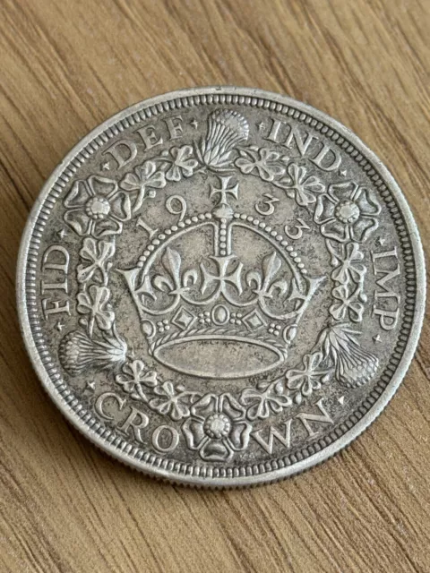 1933 George V Crown Coin