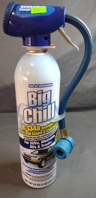 Big Chill R-134a Air Conditioning Refrigerant W/ Leak Sealer & Conditioner 22oz