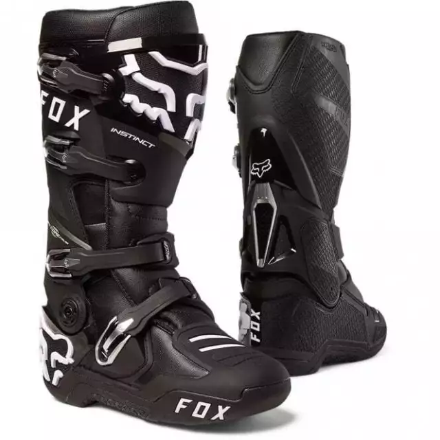 Fox Racing INSTINCT 2.0 MX Motocross Off Road Boots (Black)