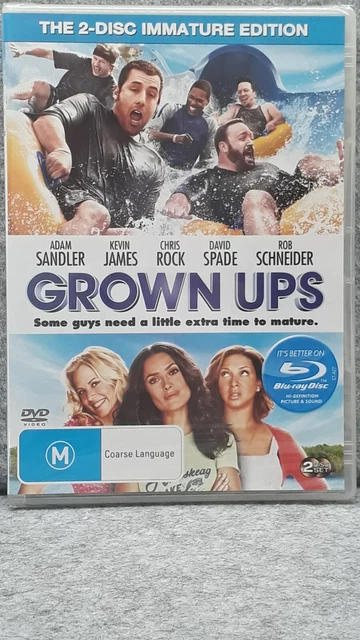 NEW: GROWN UPS Sandler Rock Spade Comedy Movie Immature Edition