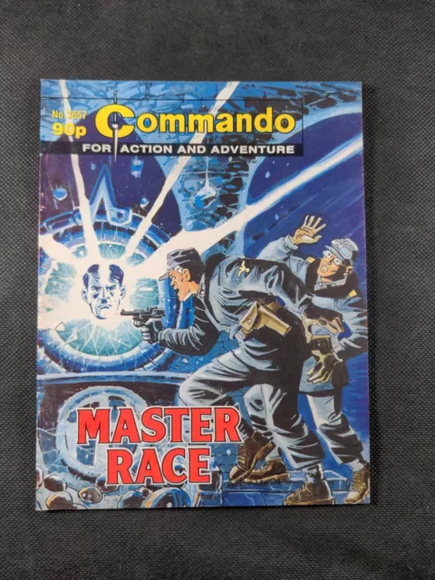 Commando Comic Issue Number 3657 Master Race