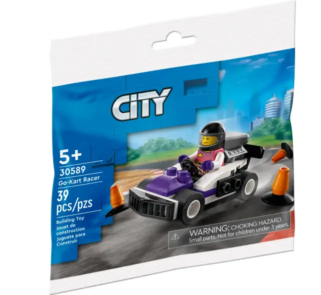 Lego City 30589 - Le Kart de course - NEUF LIVRAISON GRATUITE