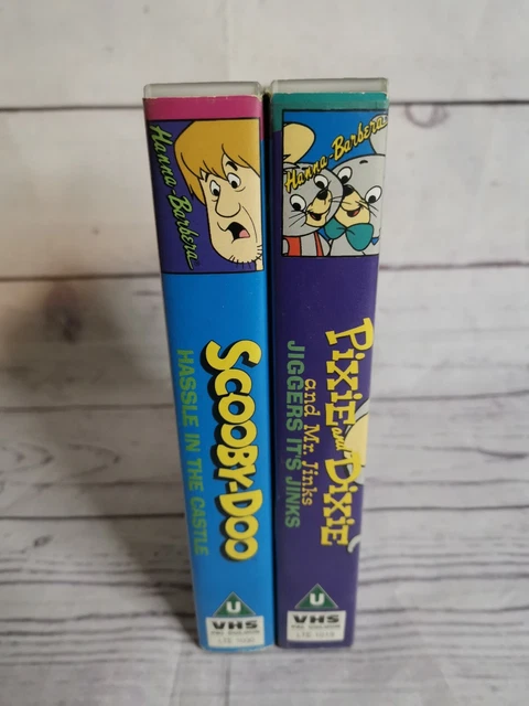 OLD HANNA BARBERA VHS Tapes Cartoons Scoody Doo And Pixie N Dixie 20 OLD HANNA BARBERA VHS Tapes Cartoons Scoody Doo And Pixie N Dixie 20