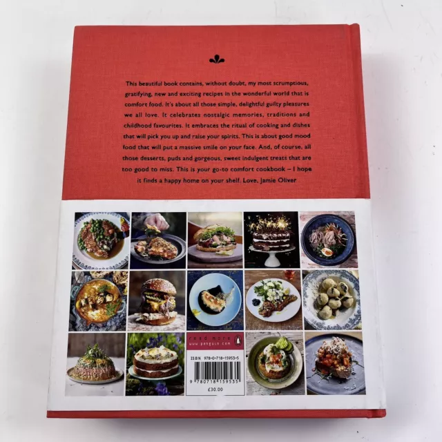 Jamie's Comfort Food by Jamie Oliver Hardcover Cookbook Excellent Condition 2