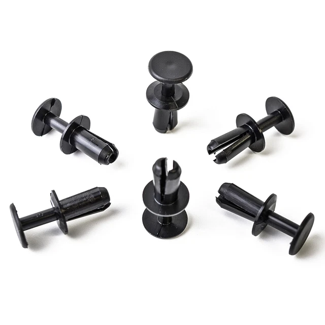 Clips De Fixation Pour Panneaux De Porte Voiture - Lot De 50 - ABS - Pour Réparation Garniture Intérieure