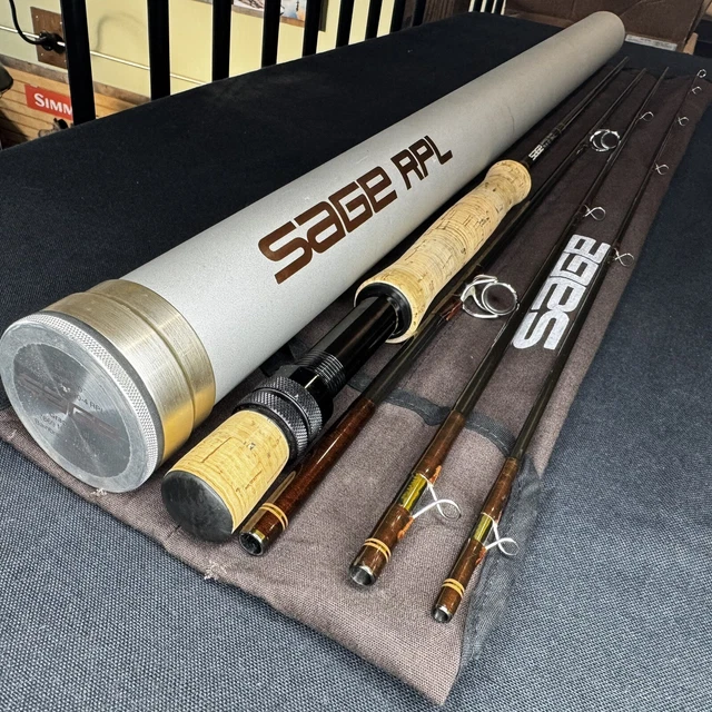 ◆[値下げ！！]フライロッド Sage TCR 890-4◆ sage セージ SONIC #5 590-4 フライロッド ケース付き｜中古釣具