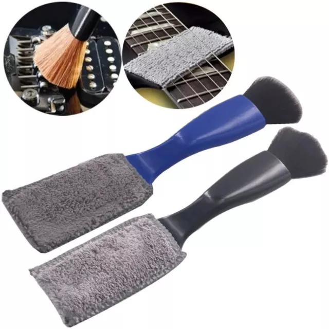 Guitar Care Brush Musical Instrument Cleaning Brush  Ukulele