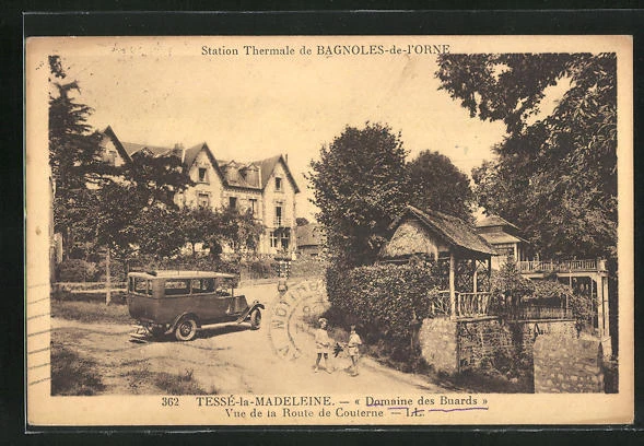 CPA Bagnoles-de-l'Orne, Tessè-la-Madeleine - Domaine des Buards 1936