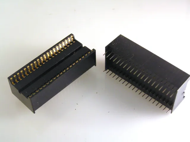 SAE CTB 3920-245 DIL IC Socket 40 Pin 0.6 inch Pitch 2 Pieces OMA095