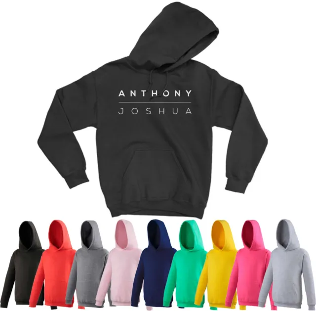 Anthony Joshua Hoodie Boxing Aj Ufc Mma Gym Mens Women Boys Toddler Hoody Top W