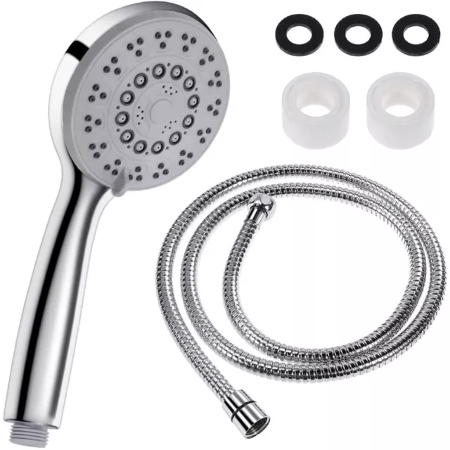 Shower Head to replace Grohe, Mira, Triton Aqualisa and others with hose 3