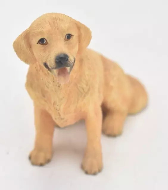 Vintage Golden Retriever Labrador Dog Figurine Statue Ornament